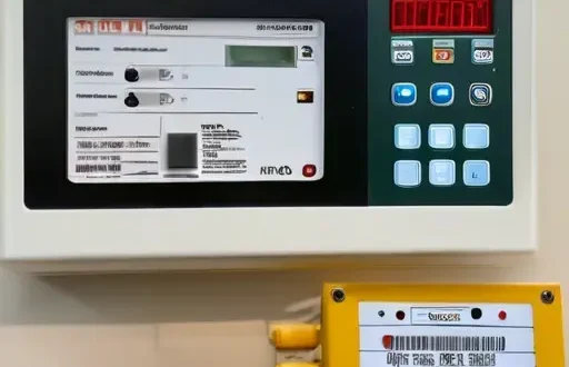 УЗО на DIN-рейке с видимыми маркировкой и документами — сертификатом и протоколом испытаний