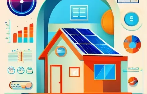 Дом с интеллектуальной системой энергоменеджмента и мониторинг потребления в реальном времени