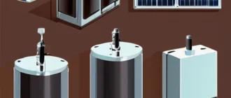 Комплект бюджетных компонентов для автономной электросистемы, включающий солнечные панели, аккумуляторы и инверторы